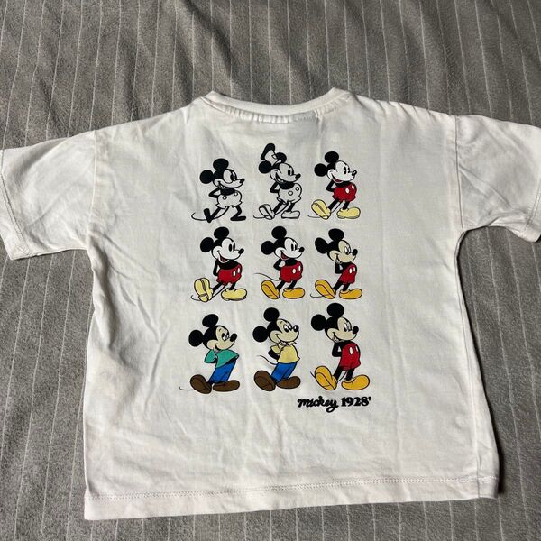 ZARA kids 104サイズ 4歳 ミッキー ディズニーコラボ Tシャツ 白