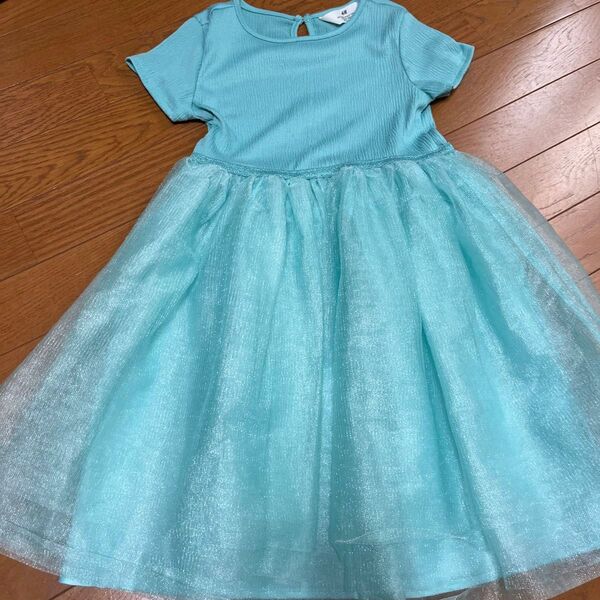 ワンピース ドレス ふんわりスカート H&M 130