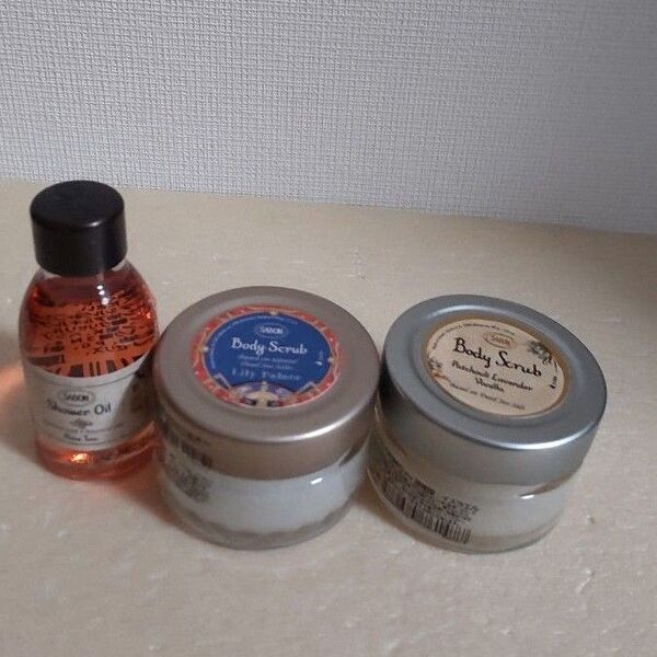 【未使用】SABON シャワーオイル&ボディースクラブ ミニサイズ