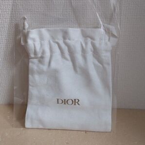 【未使用】ディオール ノベルティオリジナル巾着袋
