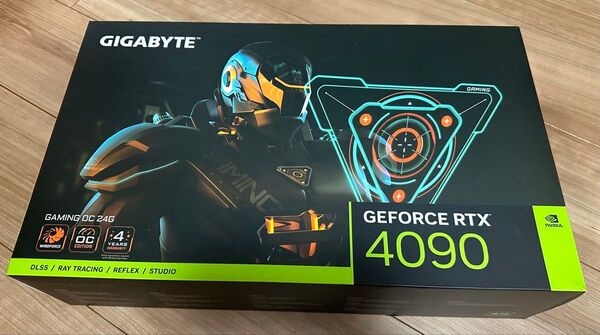 GIGABYTE GeForce RTX 4090 GAMING OC 外箱・付属品一部のみ