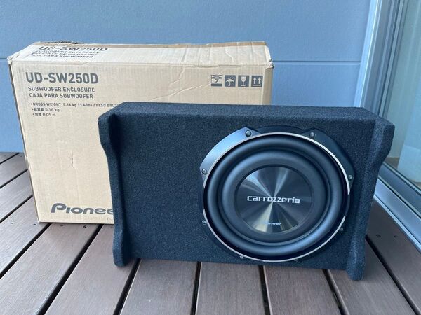 カロッツェリア TS-W2520 GM-D7100 パワーアンプ サブウーファー carrozzeria
