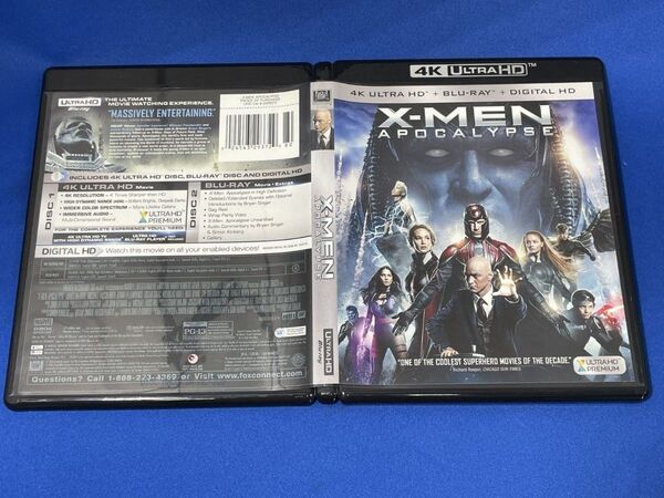 X-MEN:アポカリプス(4K ULTRA HD+Blu-ray Disc)