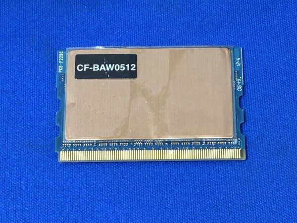 Panasonic 純正メモリ MicroDIMM PC2-4200/DDR2-533 512MB CF-BAW0512
