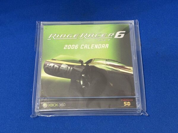 RIDGE RACER 6 CALENDAR 2006 XB0X360 非売品