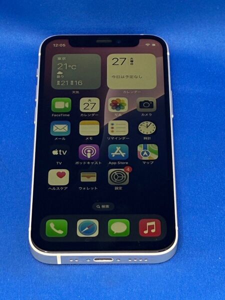 iPhone12mini 128GB SIMフリー バッテリー、液晶新品