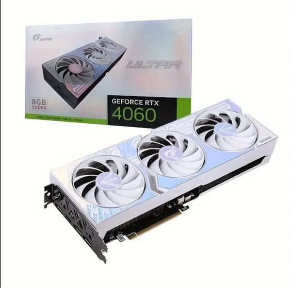 未開封 Colorful RTX4060 白 White ホワイト グラフィックボード GeForce NVIDIA