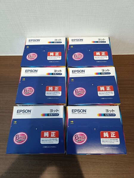 ⑥28セット EPSON (エプソン) インクカートリッジ ヨット 6色セット YTH-6CL