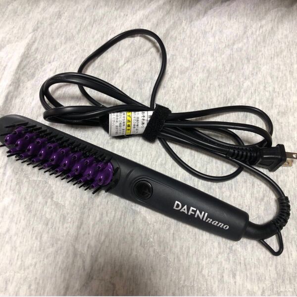 DAFNI nano ヒートブラシ ヘアアイロン ブラシ型 ヤーマン
