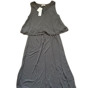 ノースリーブ ワンピース 夏服 レディース ロング M