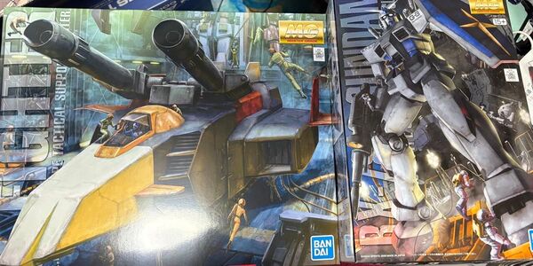 MG Gファイター、G-3ガンダム 未組立 ガンプラ