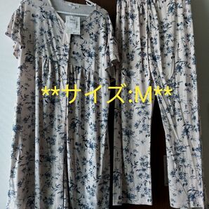 マタニティパジャマ ローズマダム 新品 m マタニティウェア