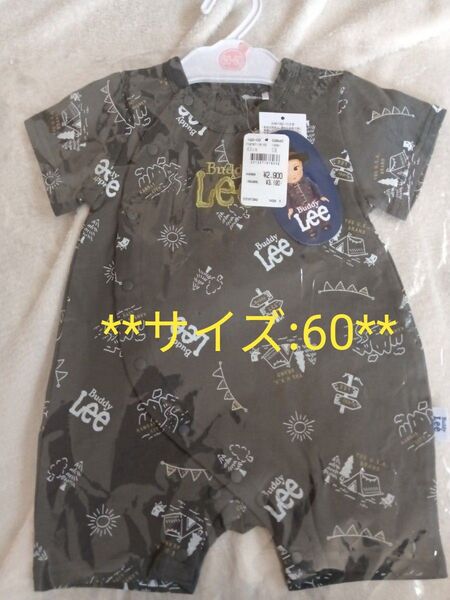 leeベビー服 ベビーロンパース 男の子 ベビー服 半袖ロンパース 60