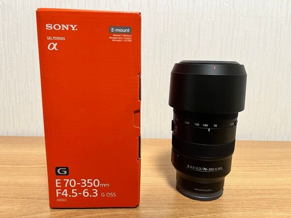 ◆長期ベーシック保証付き◆ 持出回数1回 ソニー E 70-350/4.5-6.3 G OSS SEL70350G 交換レンズ
