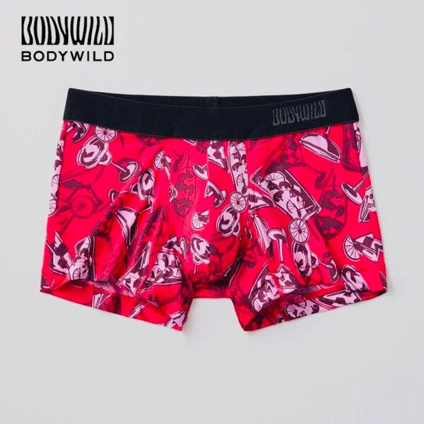 ボディワイルド BODYWILD ボクサーパンツ L 2枚 ボクサーブリーフ