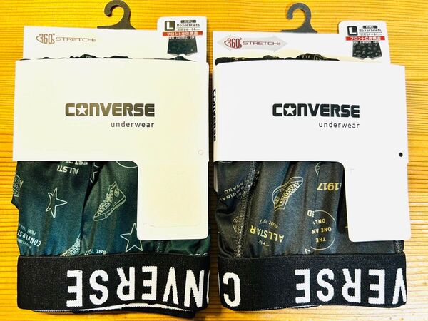 Converse ボクサーパンツ L 2枚 ボクサーブリーフ
