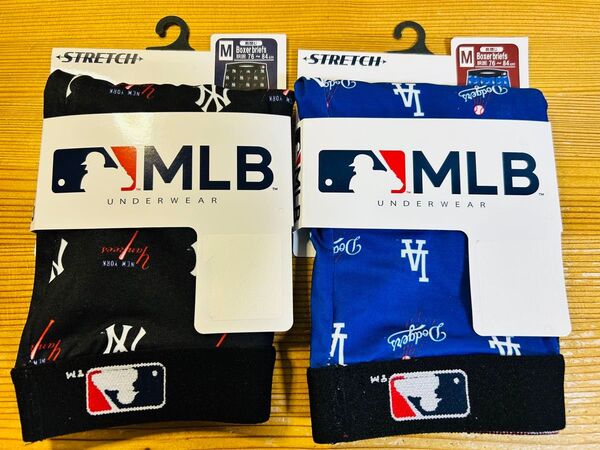 MLB ボクサーパンツ Mサイズ 2枚 ボクサーブリーフ