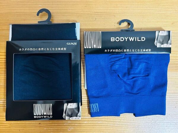 ボディワイルド BODYWILD ボクサーパンツ M 2枚 ローライズ