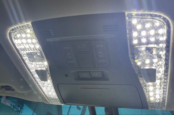アルファード ヴェルファイア ルームランプ 30 クリスタルレンズ マップランプ LED