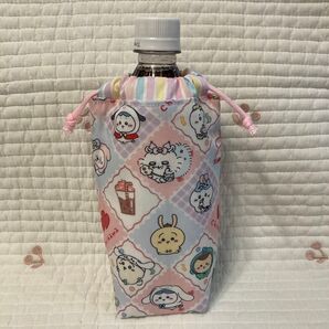 No.802 ちいかわ サンリオ ペットボトルカバー ハンドメイド