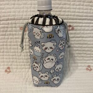 No.803 ちいかわ モモンガいっぱい ペットボトルカバー ハンドメイド