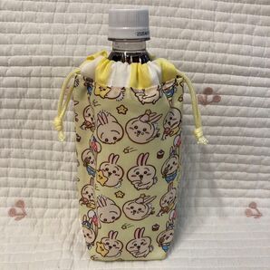 No.805 ちいかわ うさぎいっぱい ペットボトルカバー ハンドメイド