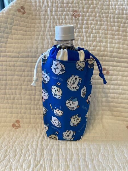 No.813 ちいかわ ドジャース カブス ペットボトルカバー ハンドメイド