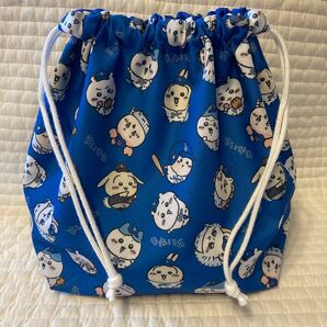 No.815 ちいかわ ドジャース カブス お弁当袋 ハンドメイド