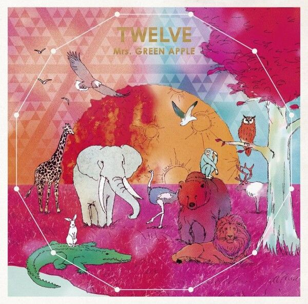 Mrs.GREEN APPLE「TWELVE 初回限定盤 CD+DVD 2枚組・帯・歌詞カード付」