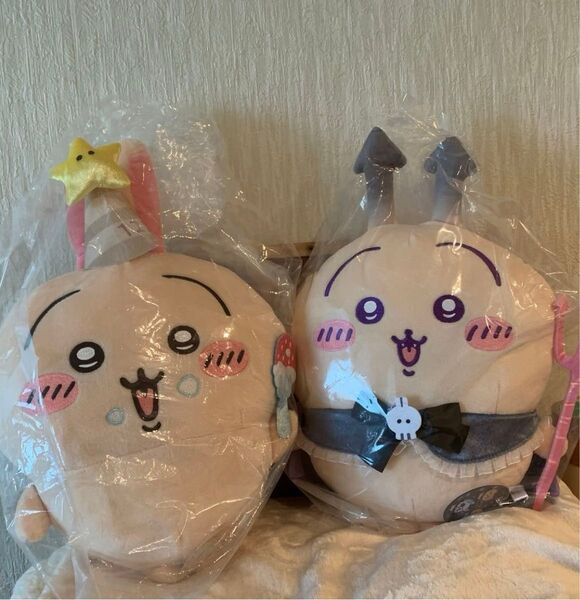★ちいかわうさぎ 誕生日なうさぎ誕生日記念 ★てんしあくま あくまなBIGぬいぐるみうさぎ 新品うさぎセット