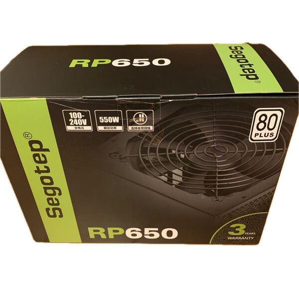 Segotep RP650 ATX550W電源80PLUS PCパーツ 電源