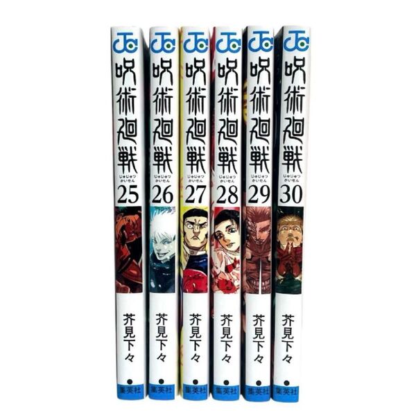 呪術廻戦 25 26 27 28 29 30 巻 6冊セット