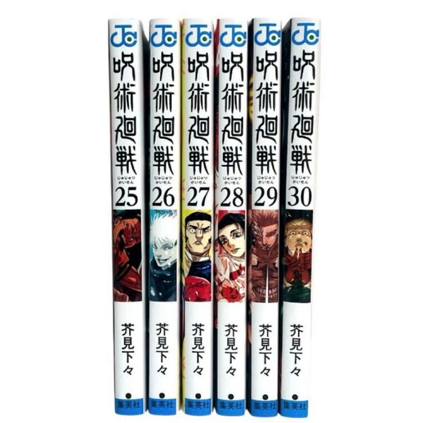 呪術廻戦 25 26 27 28 29 30 巻 6冊セット