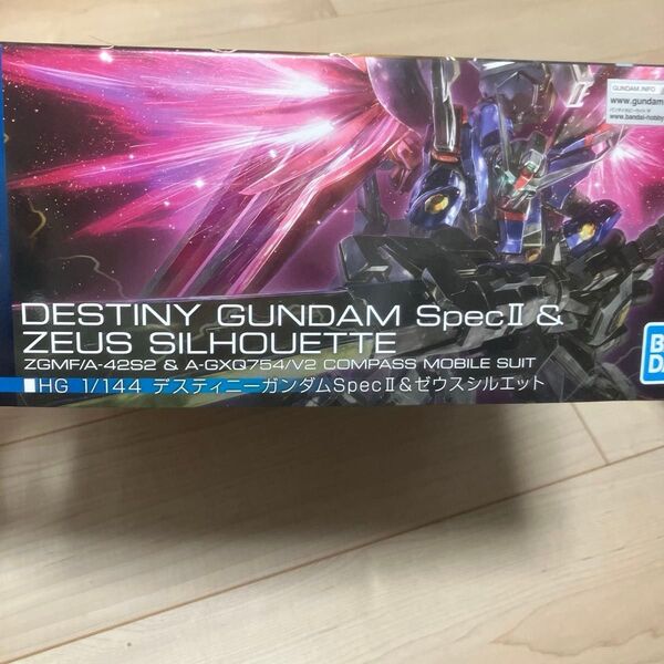 未組立 HG 1/144 デスティニーガンダムSpecII&ゼウスシルエット 機動戦士ガンダムSEED
