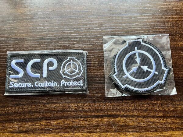 SCP財団 SCP Foundation パッチ ワッペン