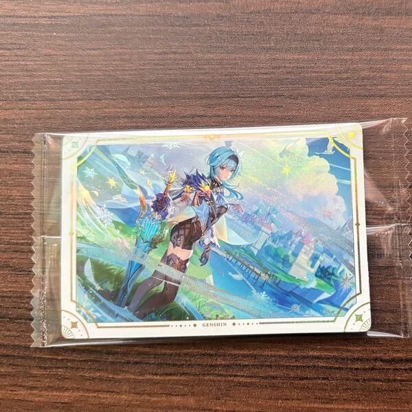 在庫4 原神 Genshin シールウエハース2弾 V03 エウルア
