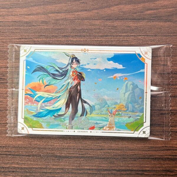 在庫5 原神 Genshin シールウエハース2弾 V22 閑雲