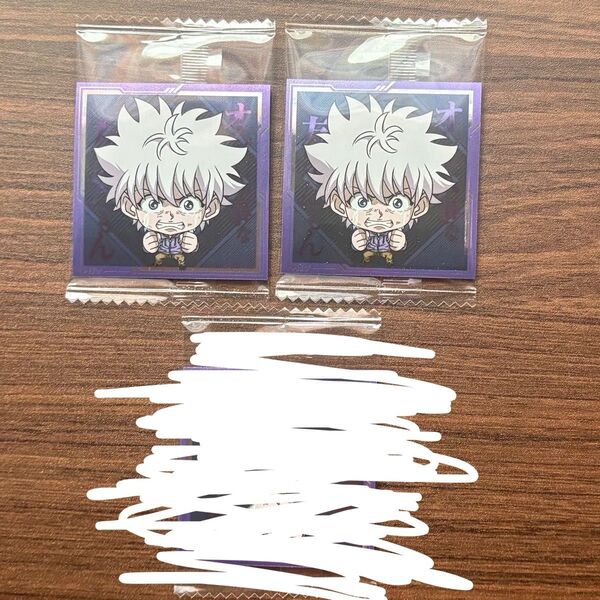 バラ可 最新7弾 ハンターハンター HUNTER×HUNTER にふぉるめーしょん シールウエハース キルア2枚