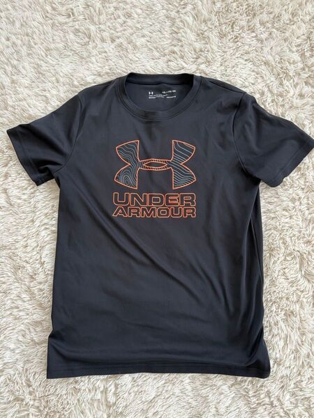 UNDER ARMOUR Tシャツ ブラック YXL