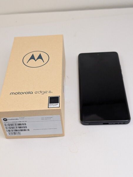 motorola edge 40 neo ブラック 未使用 液晶漏れ?あり
