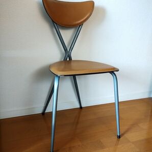イタリア arrben BERNARDINA chair ライトブラウン レザー アルベン ヴィンテージ チェア 椅子 ヤマギワ