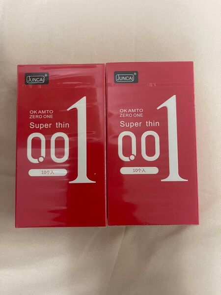 JUNCAI 0.01ミニ激薄コンドーム 10個入×2箱コンドーム薄さ0.01mm 20個セット