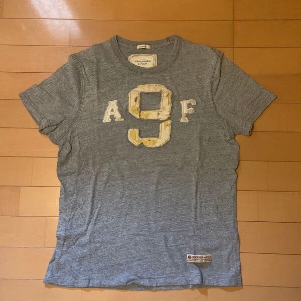 Abercrombie & Fitch Tシャツ グレー M アバクロ