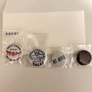 Sacai Levi’s ピンバッジセット 4個