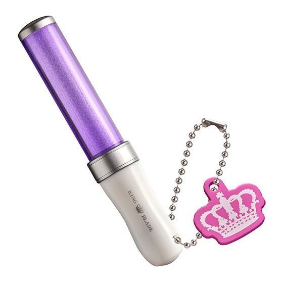 KING BLADE ミニチュアペンライト パープル 紫 キングブレード キンブレ ガチャ カプセルトイ 新品 未開封