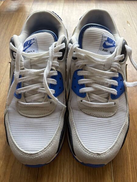 NIKE AIR MAX 90 スニーカー ホワイト/ブルー