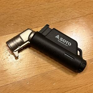 SOTO マイクロトーチ ACTIVE(アクティブ) ST-486BK ブラック オマケ付き