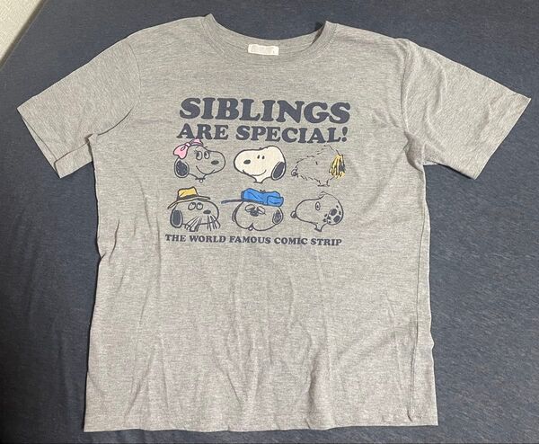 スヌーピー 半袖Tシャツ L