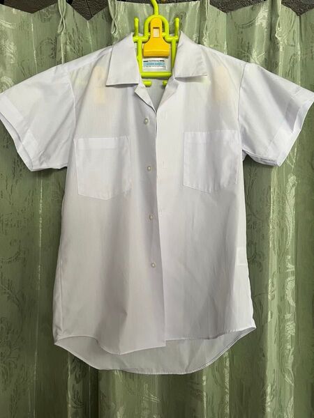 トンボ学生服 半袖シャツ 130 夏服 制服 小学生 小学校 美品