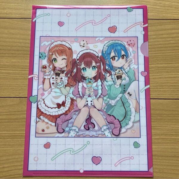 愛スクリ~ム! アニメイト特典A4クリアファイル ラブライブ 黒澤ルビィ 上原歩夢 若菜四季